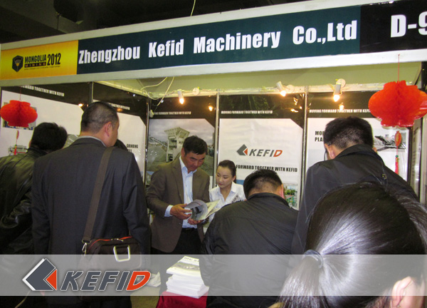 Kefid Machinery participa la feria de Mining Expo de Mongolia 2012