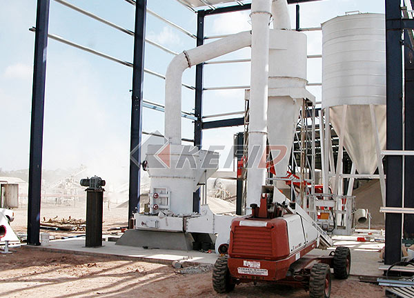 The YGM 95 has been successfully set up in Egypt
