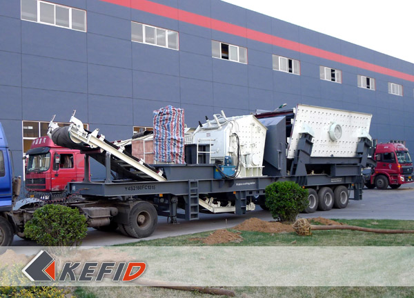 Two sets of mobile crushing plant is ready for shipment to Algeria